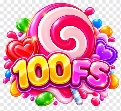 Sweet Bonanza 100 Free Spins Candy Symbol PNG